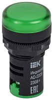 Лампа светосигнальная AD22DS d22мм 230В AC зел. KARAT IEK BLS10-ADDS-230-K06