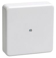 Коробка распаячная ОП 75х75х20 IP40 КМ41212-01 (6 клем. 6кв.мм) бел. IEK