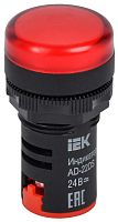 Лампа светосигнальная AD22DS d22мм 24В AC/DC красн. KARAT IEK BLS10-ADDS-024-K04