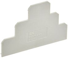 Заглушка для CTS-ML ARMAFIX 3 ур. 2.5кв.мм сер. IEK YCT13-00-3-K03-002-ZGL