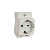Розетка AC 30-111 с заземл. контактом на DIN-рейку (R) CHINT