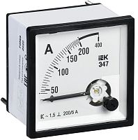 Амперметр Э47 96х96мм 200/5А кл. точн. 1.5 IEK