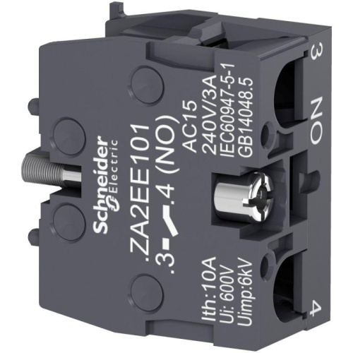 КОНТАКТНЫЙ БЛОК 1NO 10A 120-600В КОНТАКТНЫЙ БЛОК 1NO 10A 120-600В