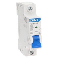 Выключатель автоматический модульный 1п C 25А 4.5кА NXB-63S (R) CHINT
