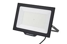 Прожектор светодиодный СДО FL 10 C 200W VW 865 BK CL 397х290х31.5мм 200Вт 6500К IP65 уличный черн. Р