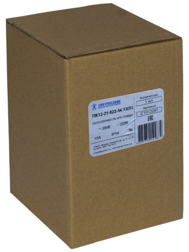 Переключатель унив. ПК12-21-822-54 ET012287 фото 2 Переключатель унив. ПК12-21-822-54 ET012287 фото 2