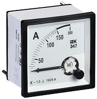 Амперметр Э47 96х96мм 150/5А кл. точн. 1.5 IEK
