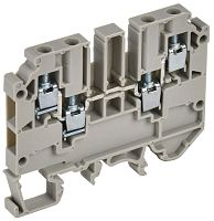 Колодка клеммная CTS-MC ARMAFIX 4 вывода 4кв.мм сер. IEK YCT12-00-4-K03-004