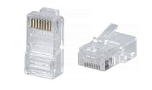Коннектор RJ45(8P8C) кат.5E неэкранир. универс. (уп.100шт) TOKOV ELECTRIC