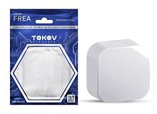 Выключатель 1-кл. ОП Frea 10А IP20 250В АБС-пластик бел. TOKOV ELECTRIC